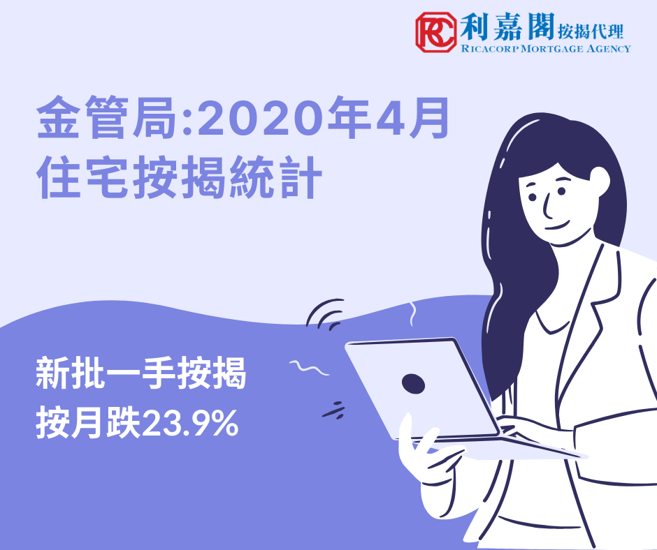 20200601金管局 2020年住宅按揭統計