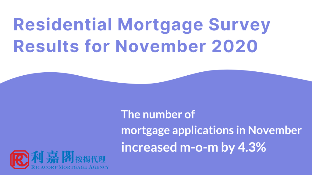 Residential Mortgage Survey Results for November 2020 3 金管局住宅11月按揭統計 ENG 1