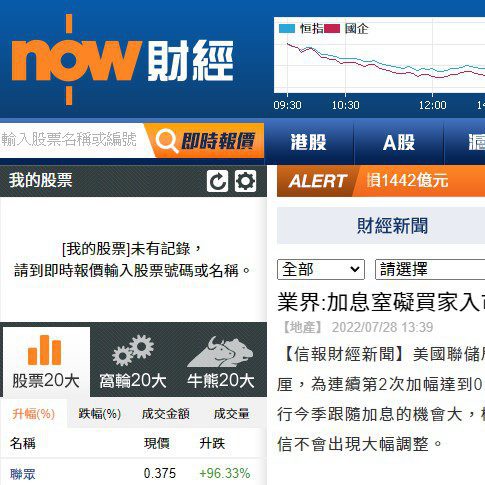 NOW財經 | 業界：加息窒礙買家入市 料二手樓價有下調壓力