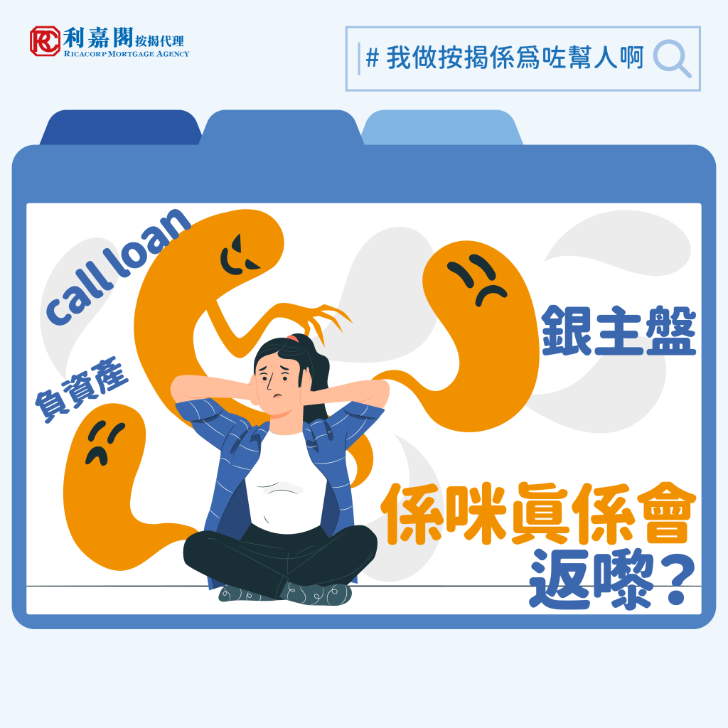 樓價下跌| 按揭市場分析| 負資產/call loan/銀主盤是否重臨？